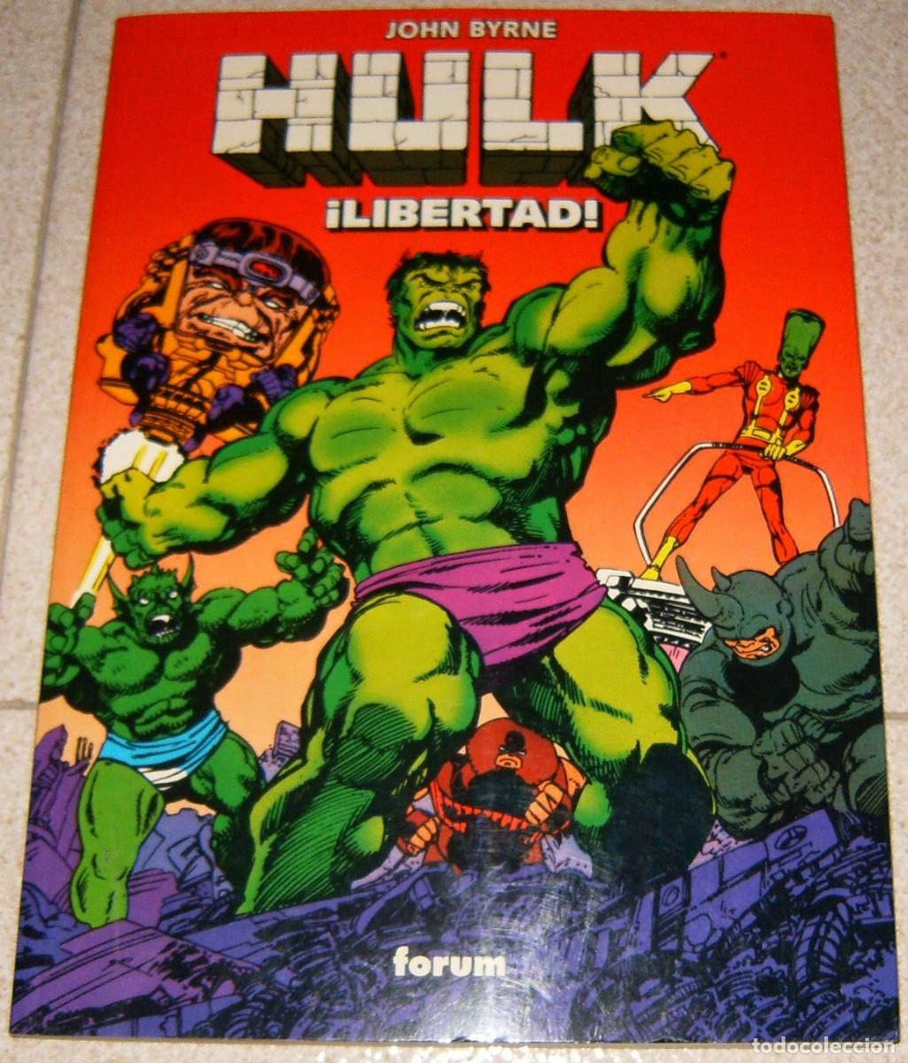 Tebeos: HULK DE JOHN BYRNE . LIBERTAD . FORUM . ETAPA BYRNE COMPLETA EN UN TOMO