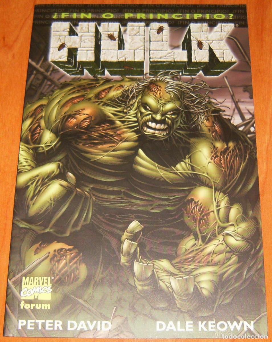 Tebeos: &iquest; FIN O PRINCIPIO ? HULK . FORUM . PETER DAVID Y DALE KEOWN