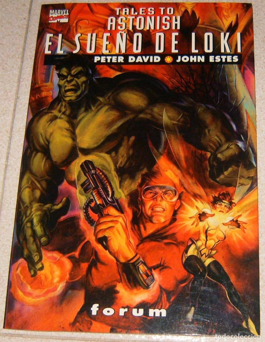 Tebeos: TALES TO ASTONISH . EL SUE&Ntilde;O DE LOKI con HULK , HANK PYM y LA AVISPA . FORUM
