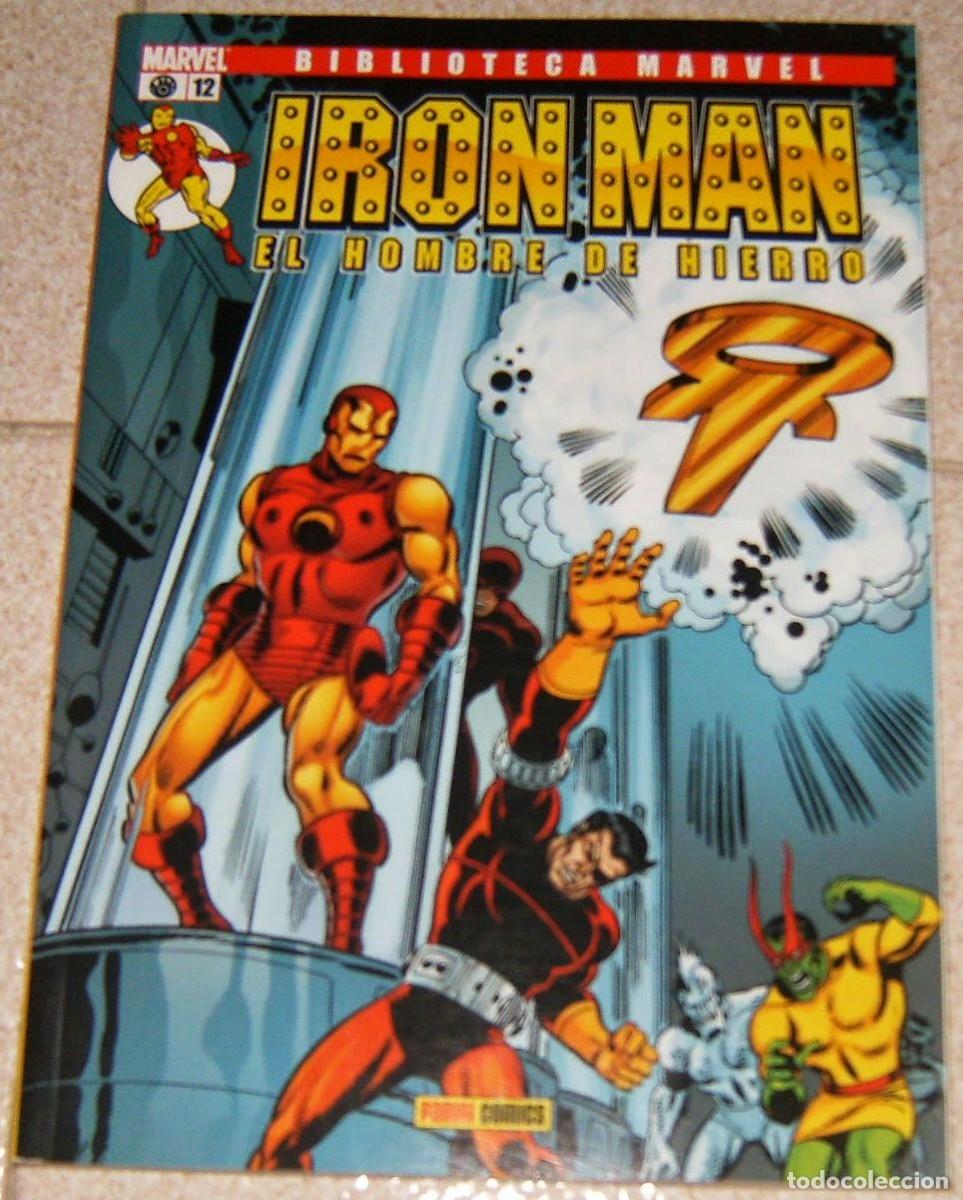 Tebeos: BIBLIOTECA MARVEL . IRON MAN EL HOMBRE DE HIERRO N&uacute;mero 12 . FORUM