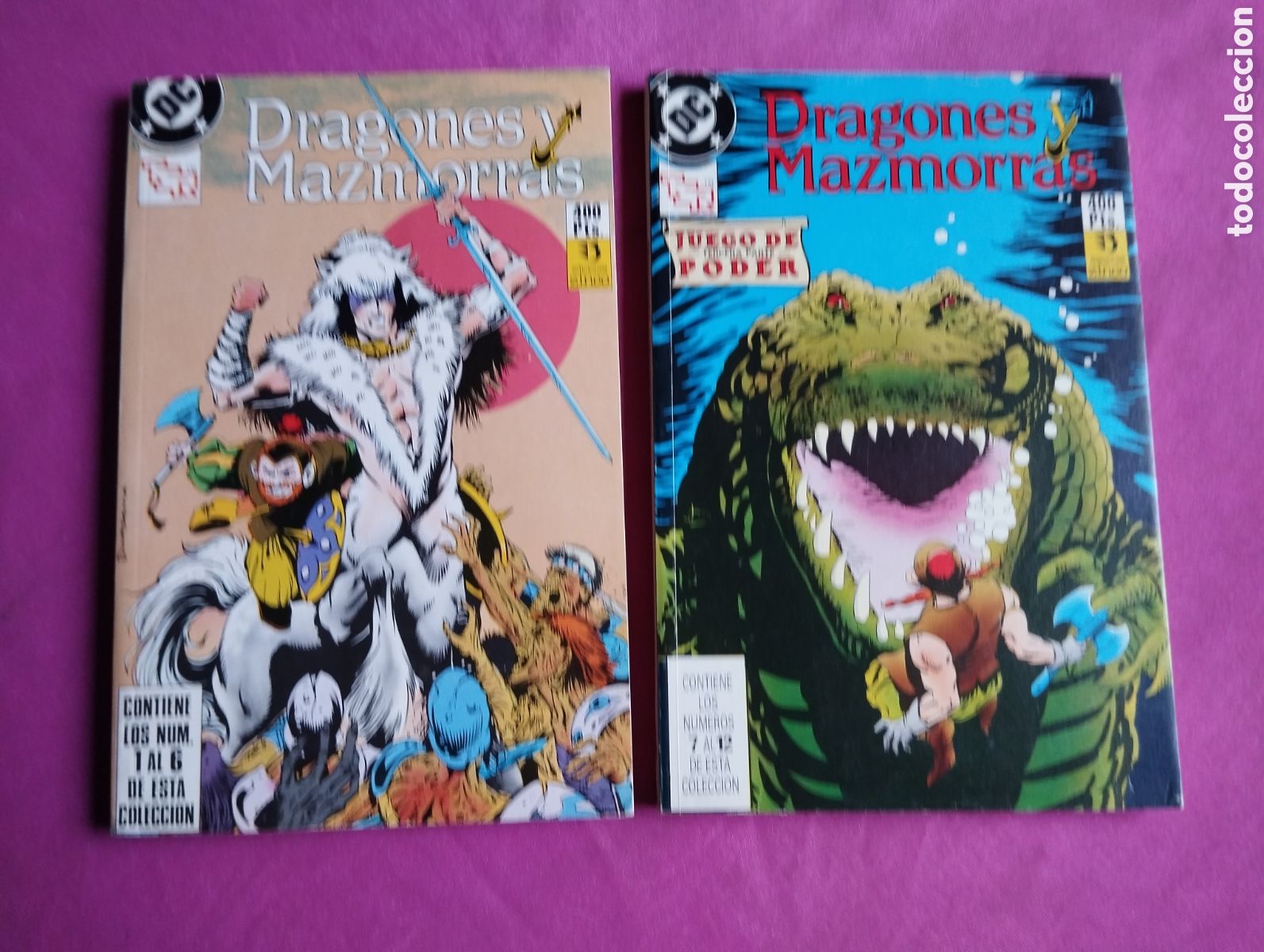 Tebeos: DRAGONES Y MAZMORRAS 12 COMPLETA 2 TOMOS ZINCO L115 5