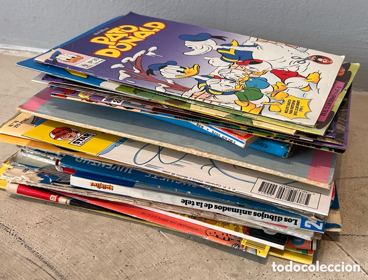 Tebeos: Lote de 27 libros y c&oacute;mics infantiles y juveniles variados