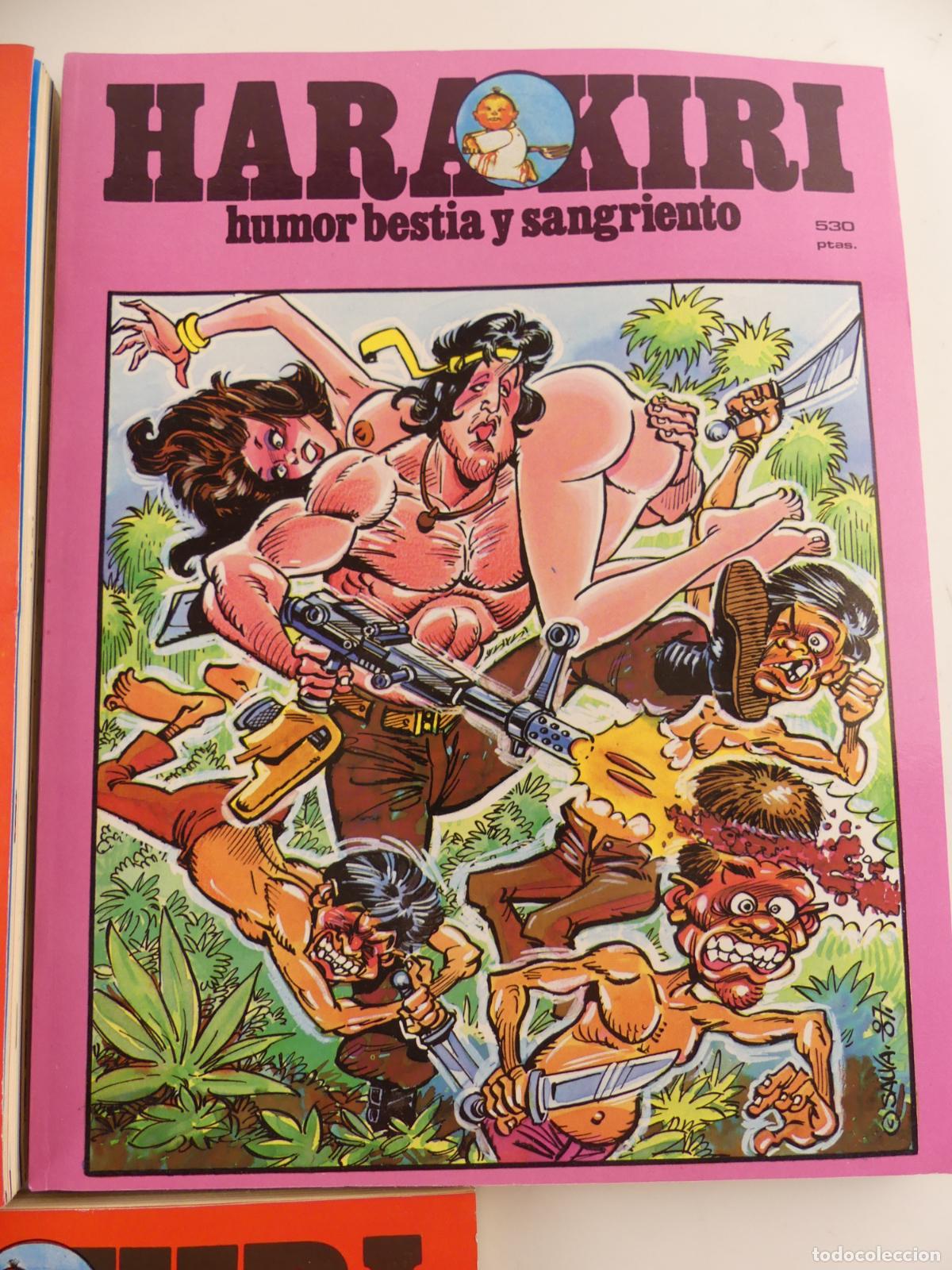 Tebeos: LOTE DE 3 UNIDADES DE COMIX HARAKIRI -- REF: 66 - Foto 3