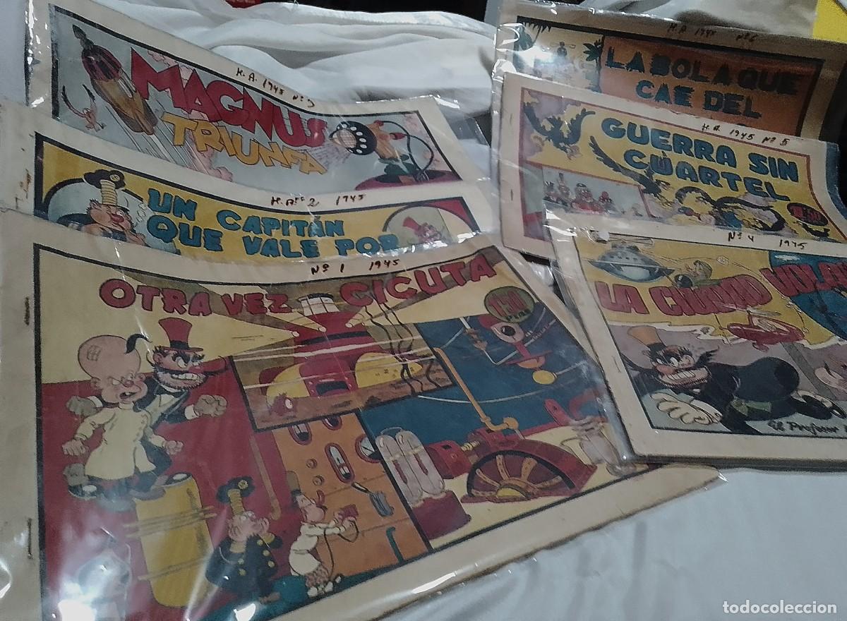 Comics: MAGNUS CONTRA CICUTA COL COMPLETA ORIGINAL H.AMERICANA.1945-LEER TODO BIEN VER FOTOS