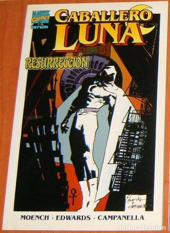 Tebeos: CABALLERO LUNA . RESURRECCI&Oacute;N . FORUM . MINISERIE COMPLETA EN UN TOMO