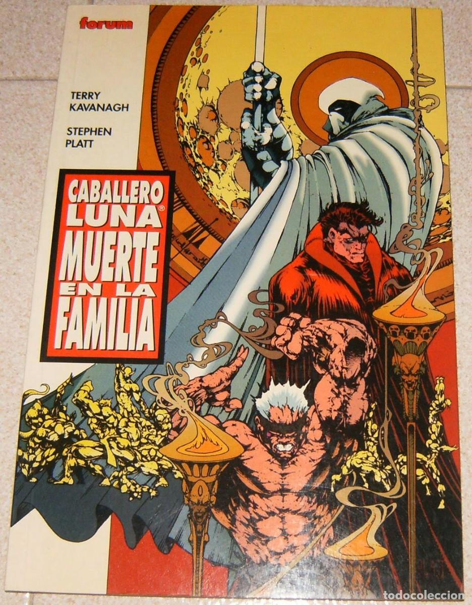 Tebeos: CABALLERO LUNA . MUERTE EN LA FAMILIA . ONE/SHOT 8 . FORUM . HISTORIA COMPLETA EN UN TOMO
