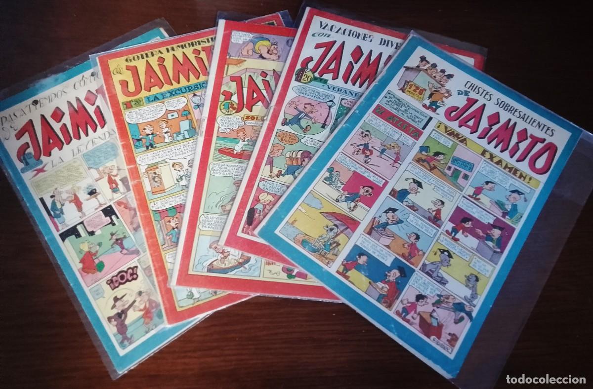 Giornalini: JAIMITO LOTE DE 5 ORIGINALES-66-69-71-85-90-VALENCIANA 1945-- ORIGINALES-LEER TODO BIEN VER FOTOS