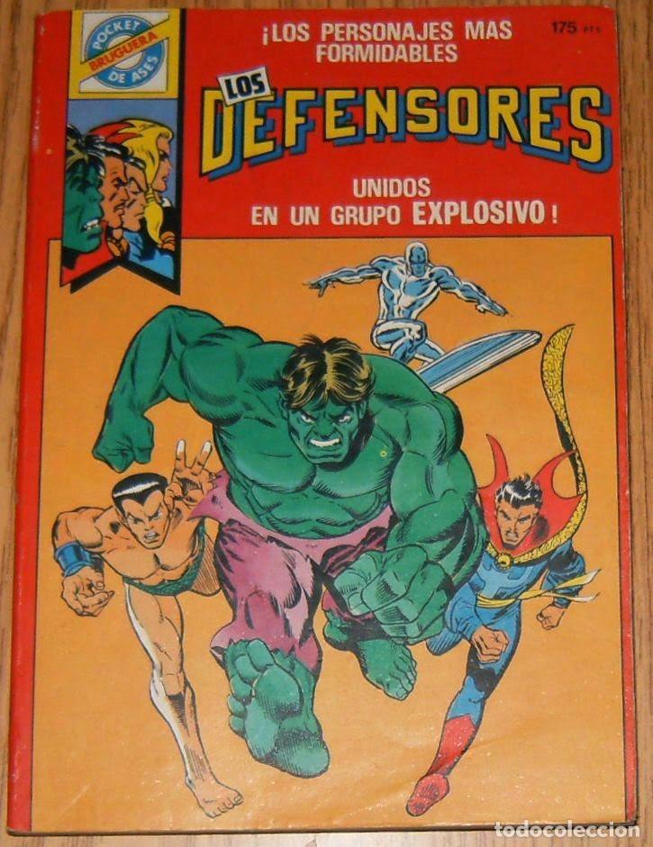 Tebeos: LOS DEFENSORES . POCKET DE ASES . N&uacute;mero 35 . BRUGUERA