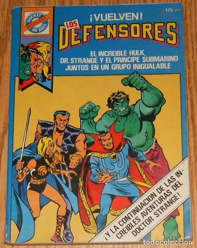 Tebeos: LOS DEFENSORES . POCKET DE ASES . N&uacute;mero 36 . BRUGUERA