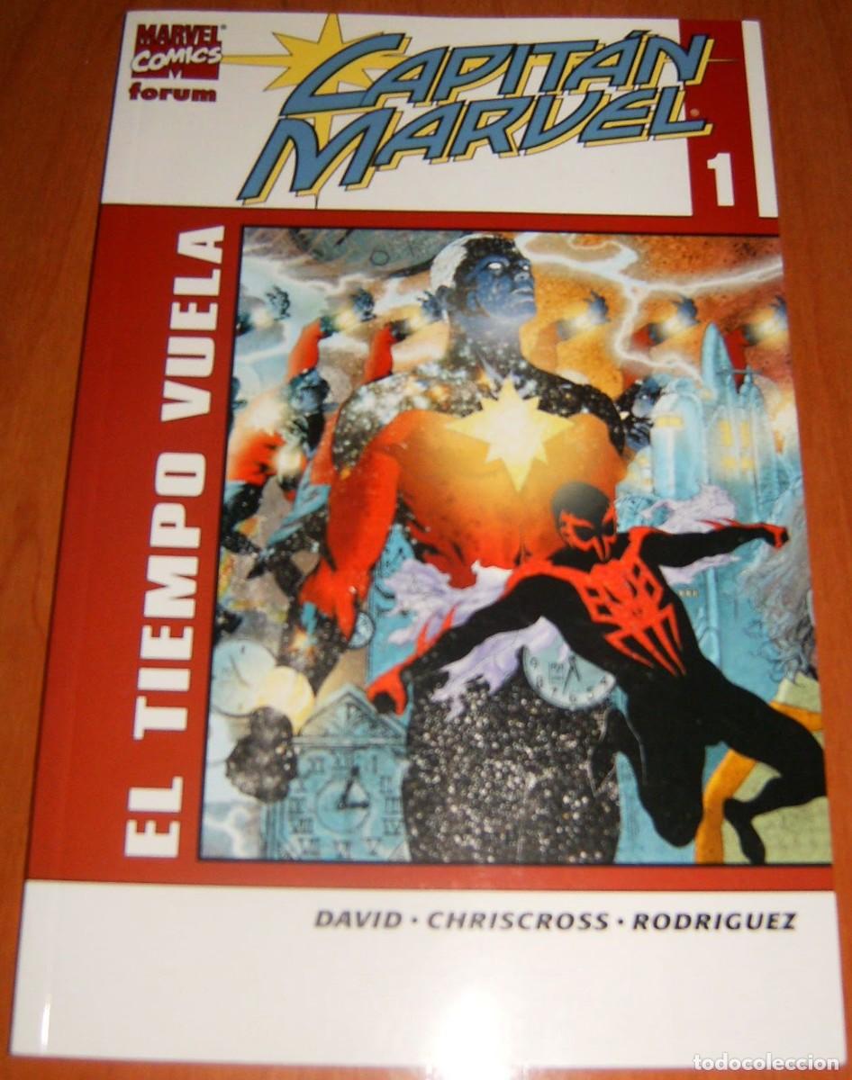 Tebeos: CAPITAN MARVEL . Vol.2 . 1 2 3 4 5 6 7 8 . COMPLETA . Forum y Panini