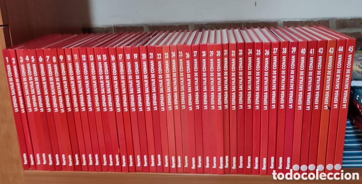 Tebeos: La Espada Salvaje de Conan Tomo Rojo del 1 al 45