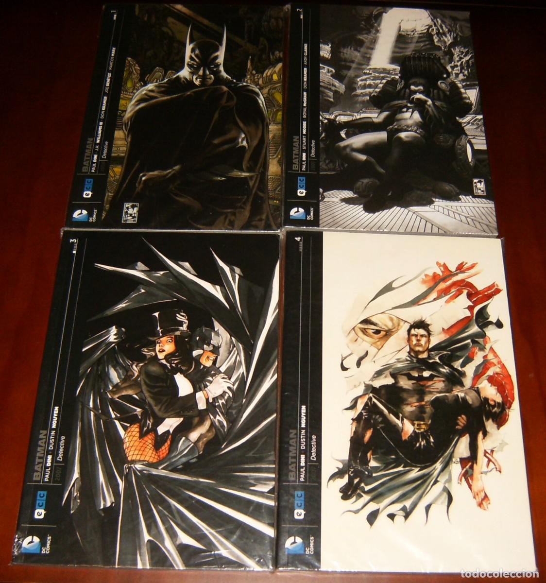 Tebeos: BATMAN . DETECTIVE COMICS . 1 2 3 4 . COLECCION COMPLETA EN 4 TOMOS . PAUL DINI