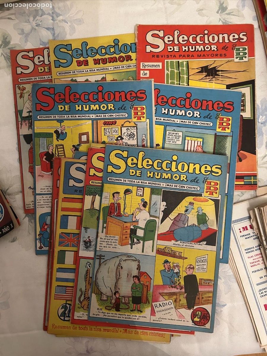 Tebeos: SELECCIONES DE HUMOR DEL DDT N&ordm; 5-6-8-11-12-16-22-30-31-32-33-34-35-36-71 Y 97 SE VENDEN SUELTOS