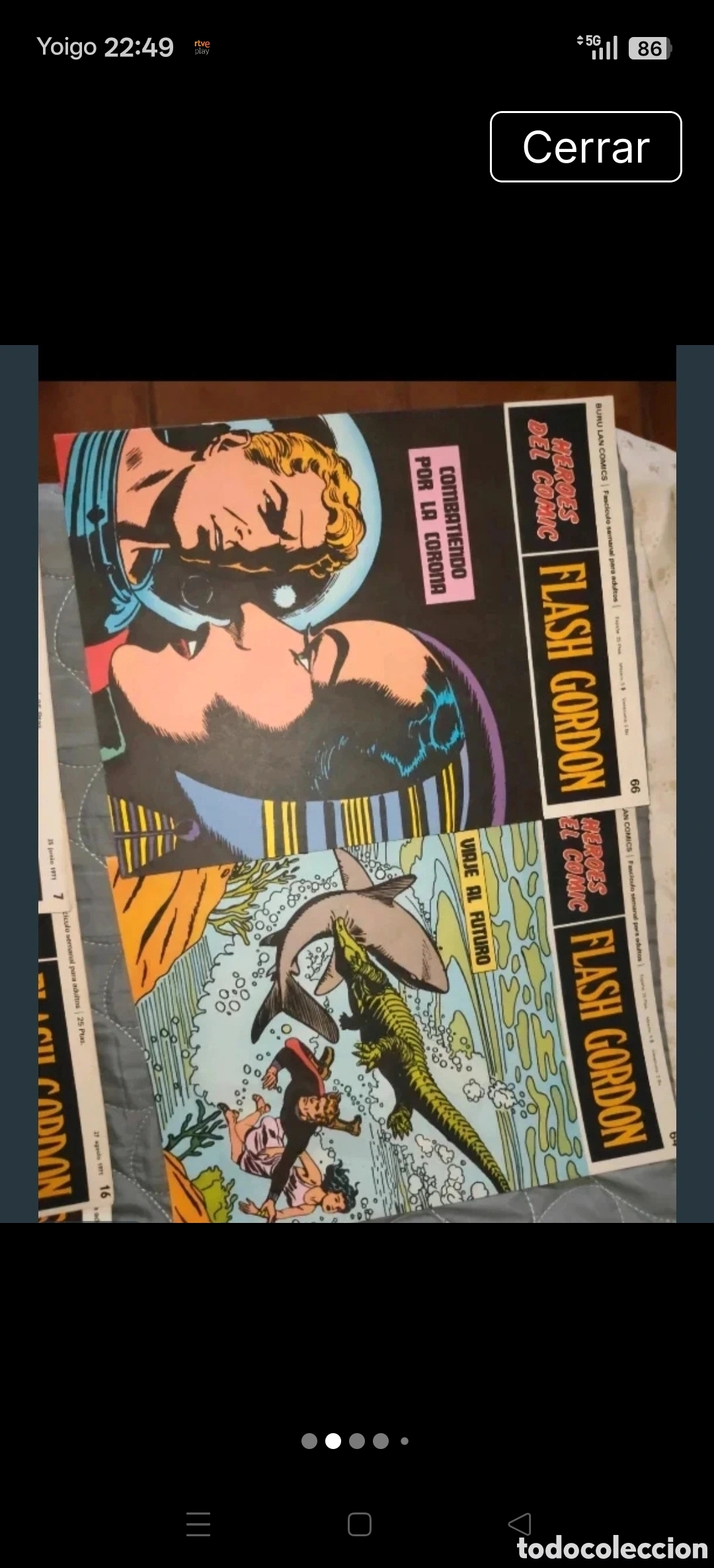 Tebeos: 8 Comics de Flash Gordon Editorial Burulan - Foto 3