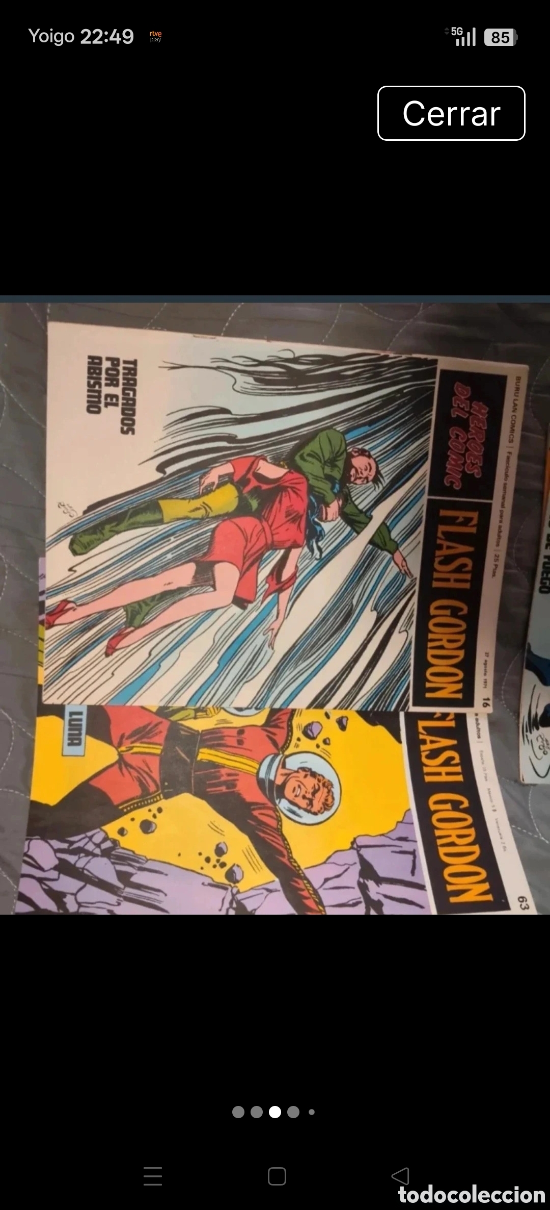 Tebeos: 8 Comics de Flash Gordon Editorial Burulan - Foto 4