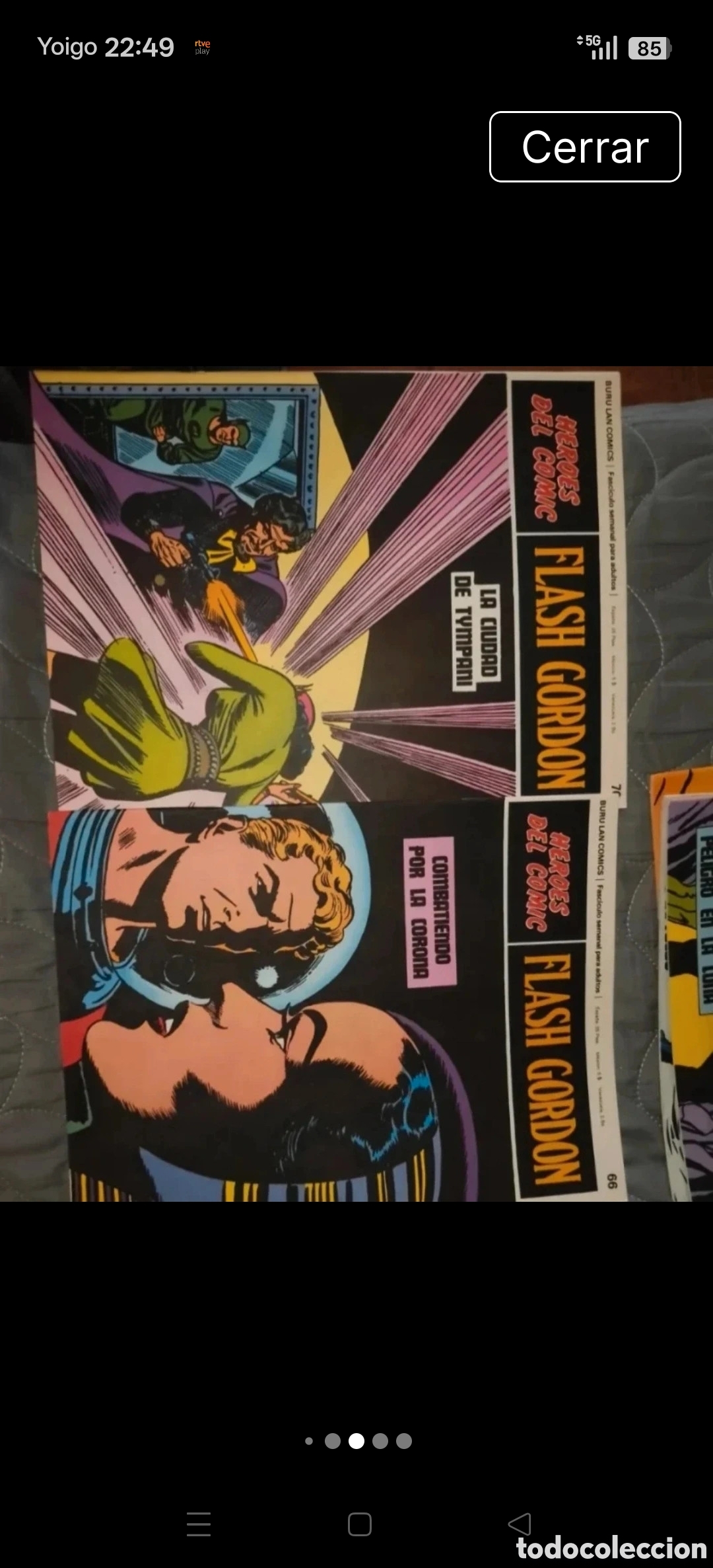Tebeos: 8 Comics de Flash Gordon Editorial Burulan - Foto 5