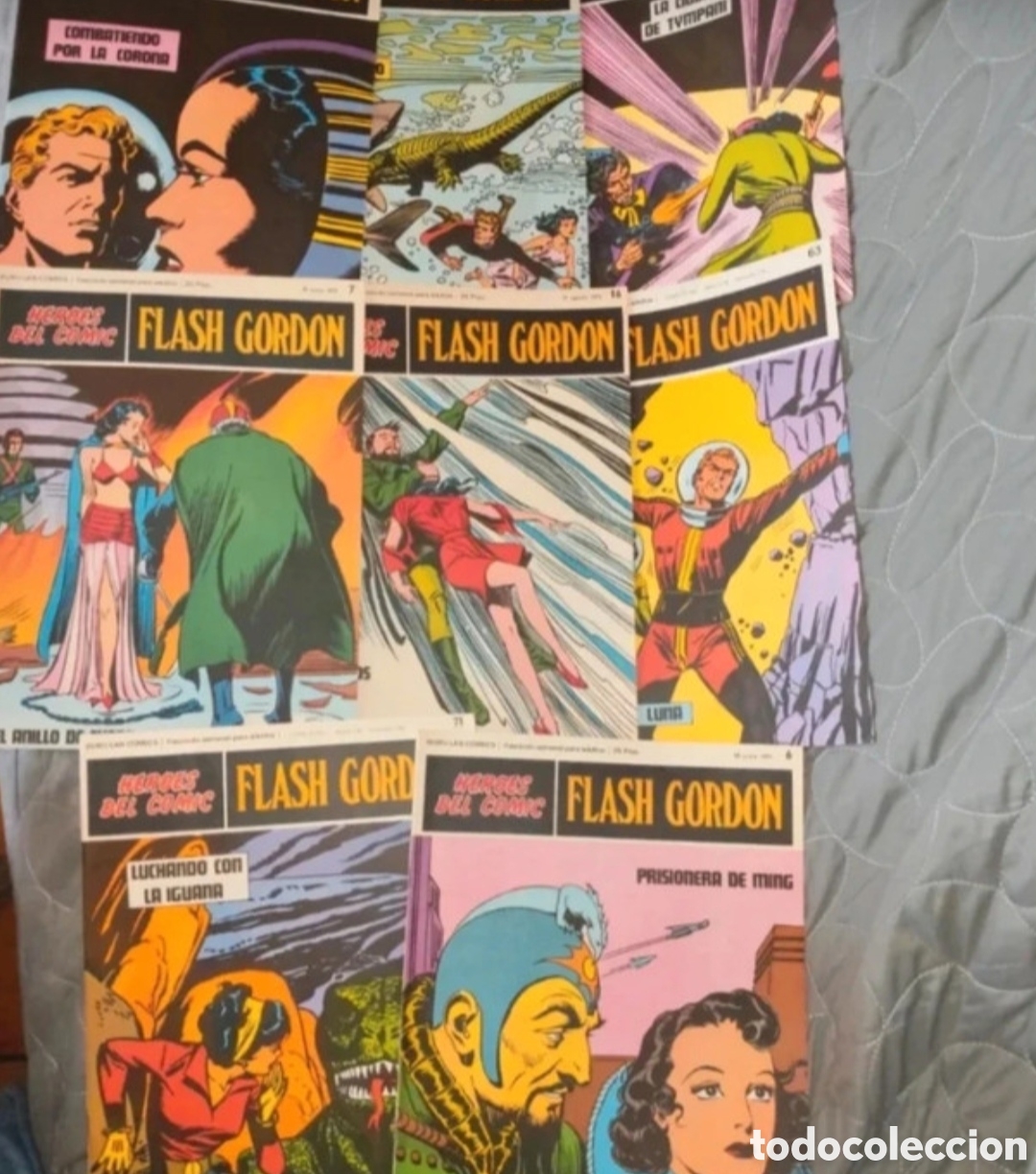 Tebeos: 8 Comics de Flash Gordon Editorial Burulan
