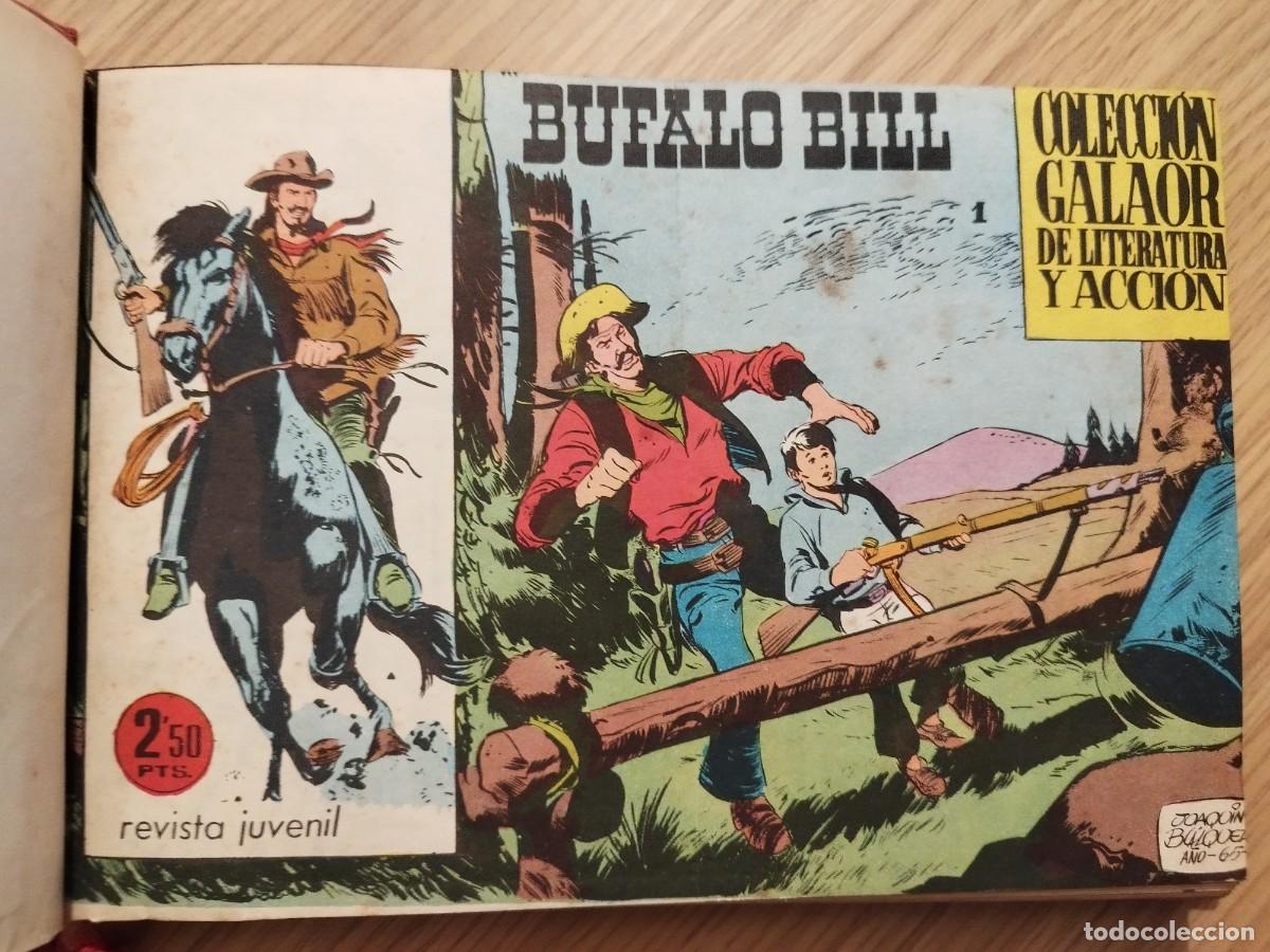 Tebeos: Buffalo Bill, Coleccion Completa Galaor, Original 1965 Encuadernada