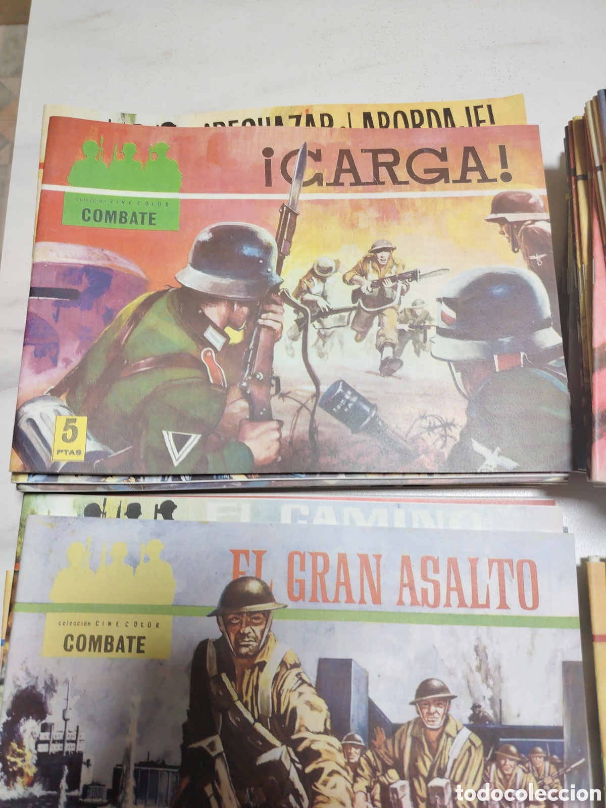 Tebeos: Cine a color Combate , Colecci&oacute;n Completa - Foto 3