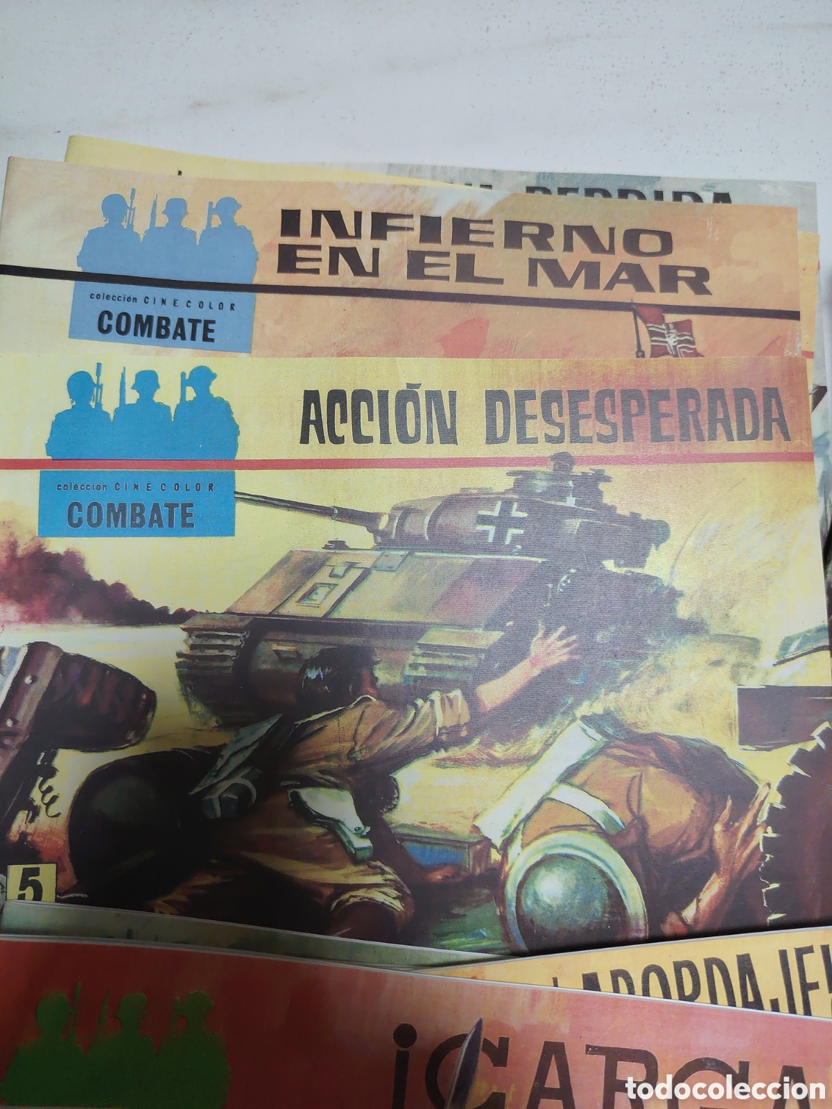 Tebeos: Cine a color Combate , Colecci&oacute;n Completa - Foto 6