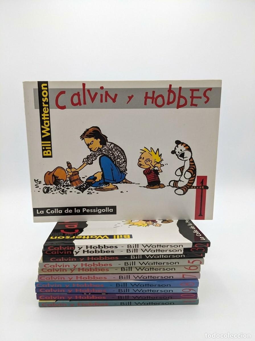 Tebeos: Calvin y Hobbes. La colla pessigolla (colecci&oacute;n completa, 11 n&uacute;meros)