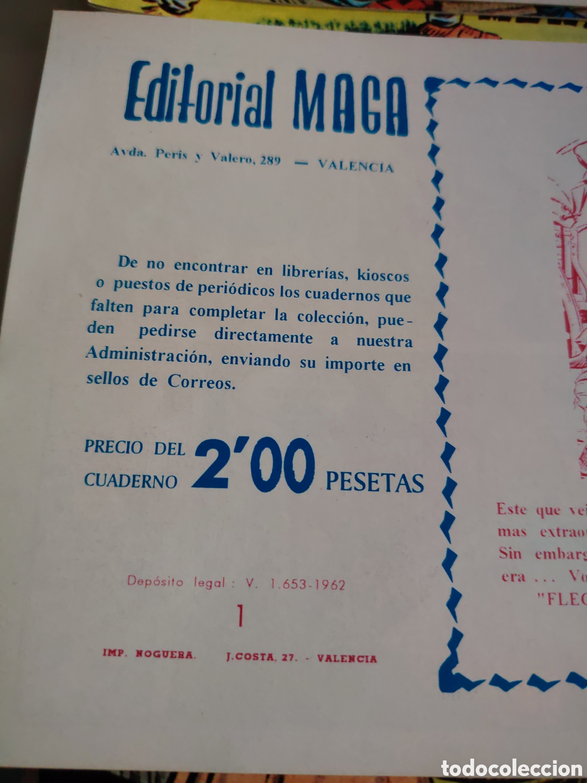 Tebeos: Flecha Roja , Reedici&oacute;n 1962 , 79 n&uacute;meros , impecable - Foto 4