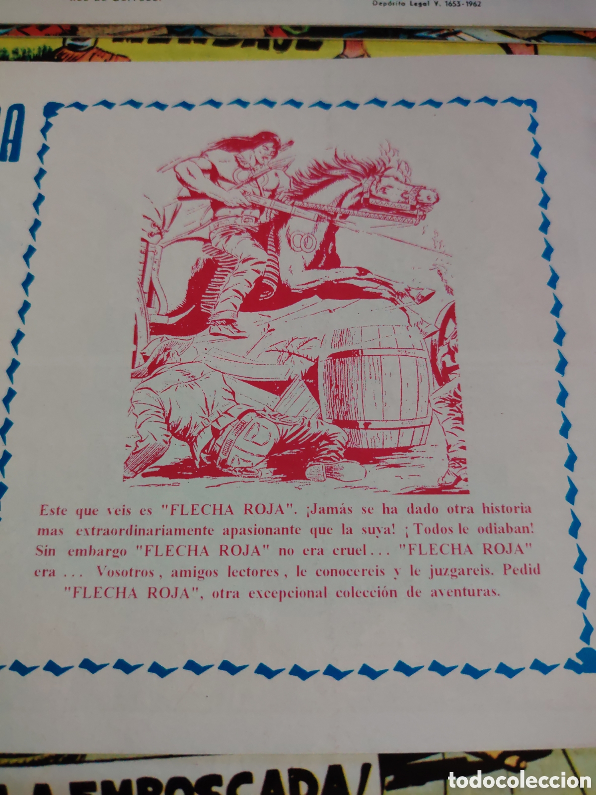 Tebeos: Flecha Roja , Reedici&oacute;n 1962 , 79 n&uacute;meros , impecable - Foto 5