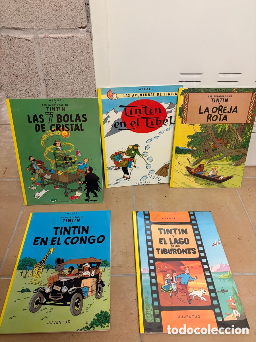 Tebeos: Lote de 12 c&oacute;mics Tint&iacute;n - Foto 2