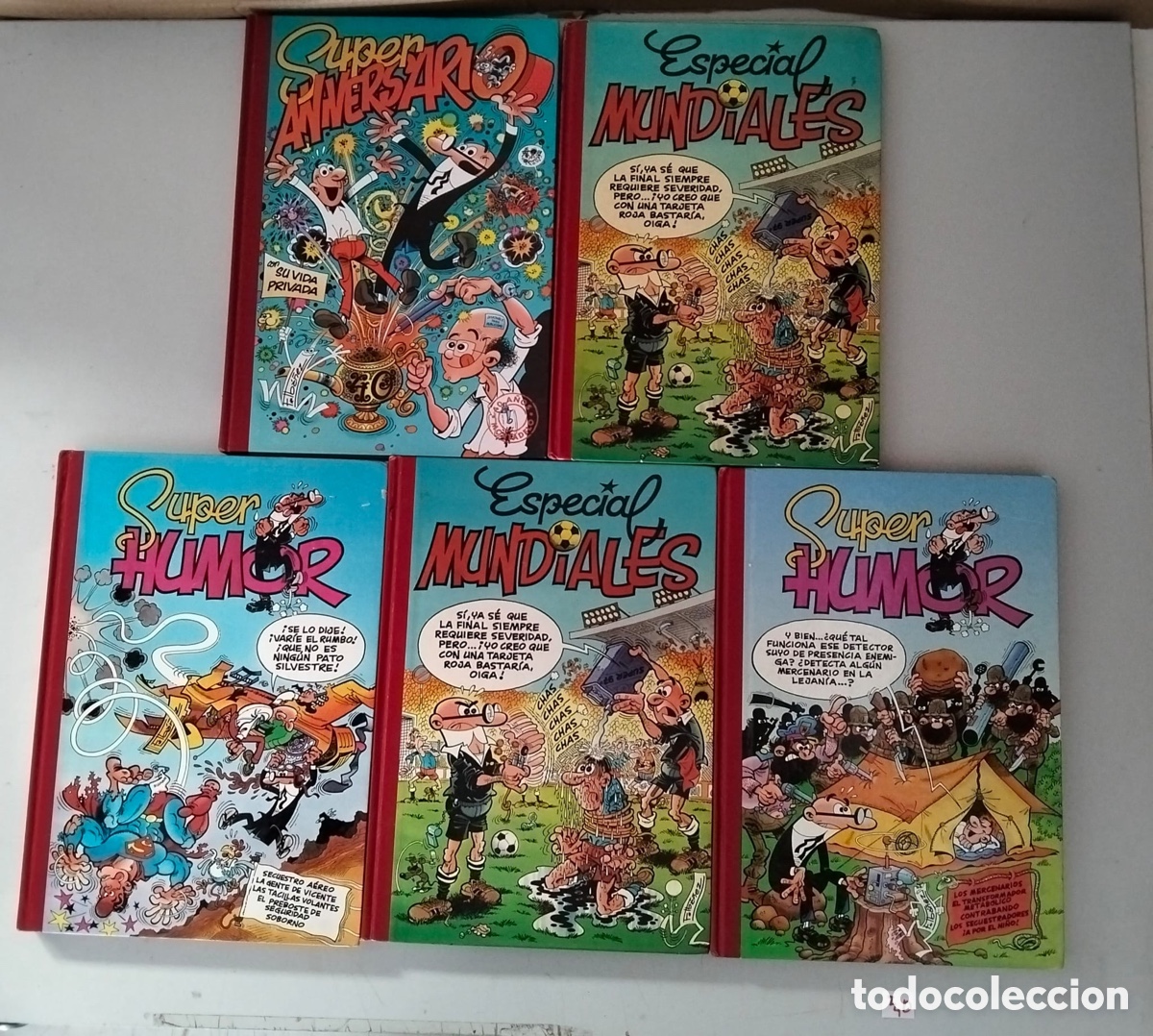 Tebeos: C&oacute;mic s&uacute;per humor 5 tomos