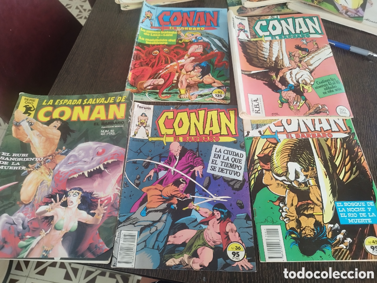 Tebeos: Conan el b&aacute;rbaro la &uacute;ltima balada