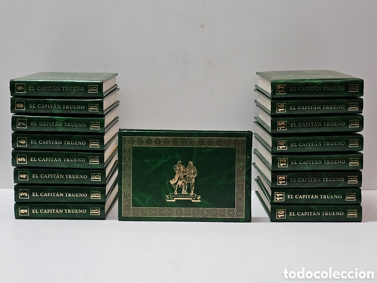 Tebeos: El Capit&aacute;n Trueno Edici&oacute;n Facs&iacute;mil (17 Tomos) - Ediciones B - Foto 2