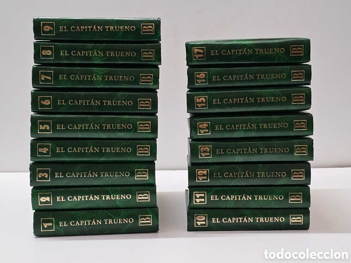 Tebeos: El Capit&aacute;n Trueno Edici&oacute;n Facs&iacute;mil (17 Tomos) - Ediciones B - Foto 4