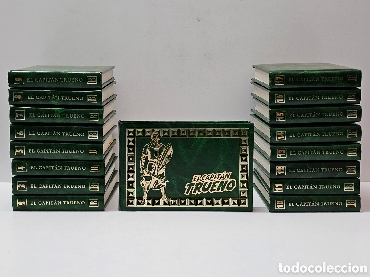Tebeos: El Capit&aacute;n Trueno Edici&oacute;n Facs&iacute;mil (17 Tomos) - Ediciones B