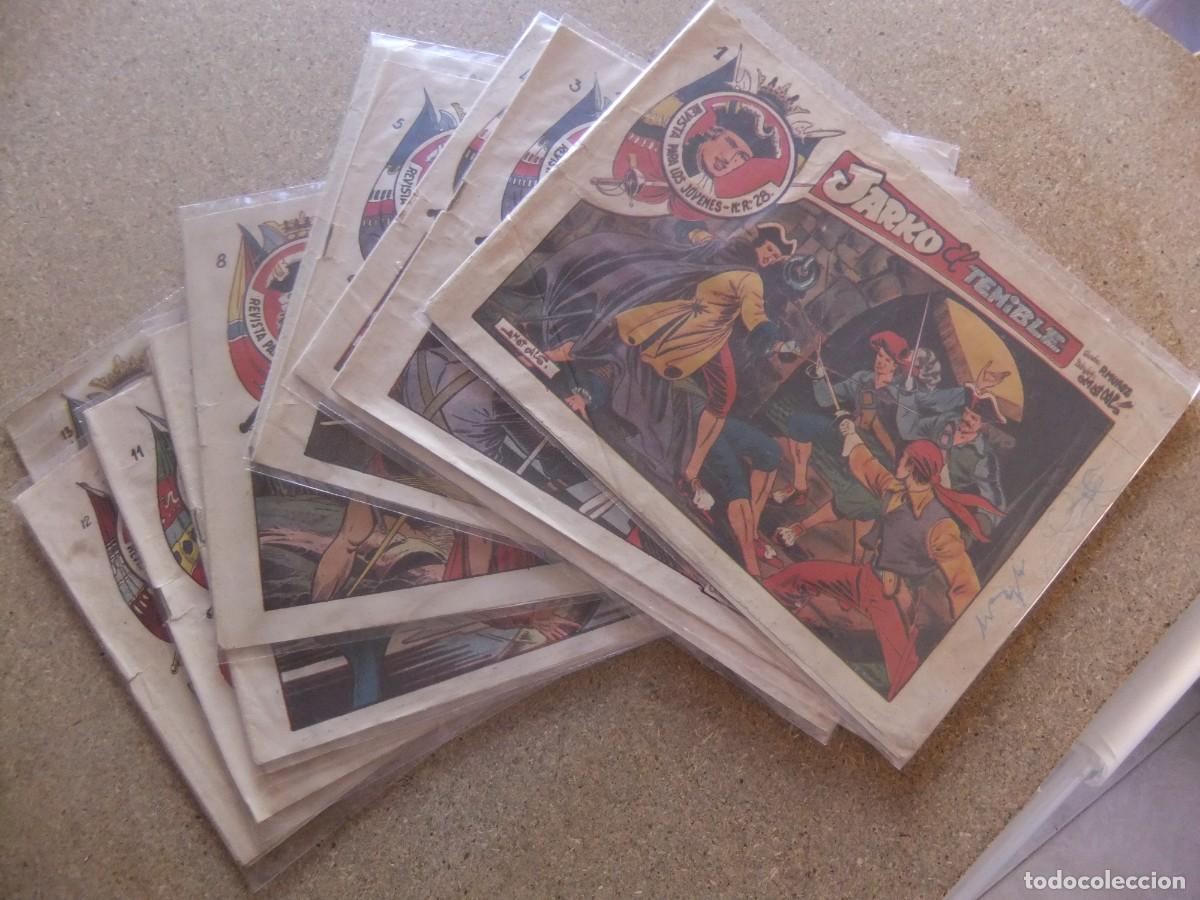 Tebeos: JARKO EL TEMIBLE LOTE DE 11 NUMEROS ORIGINALES EDITORIAL GRAFIDEA