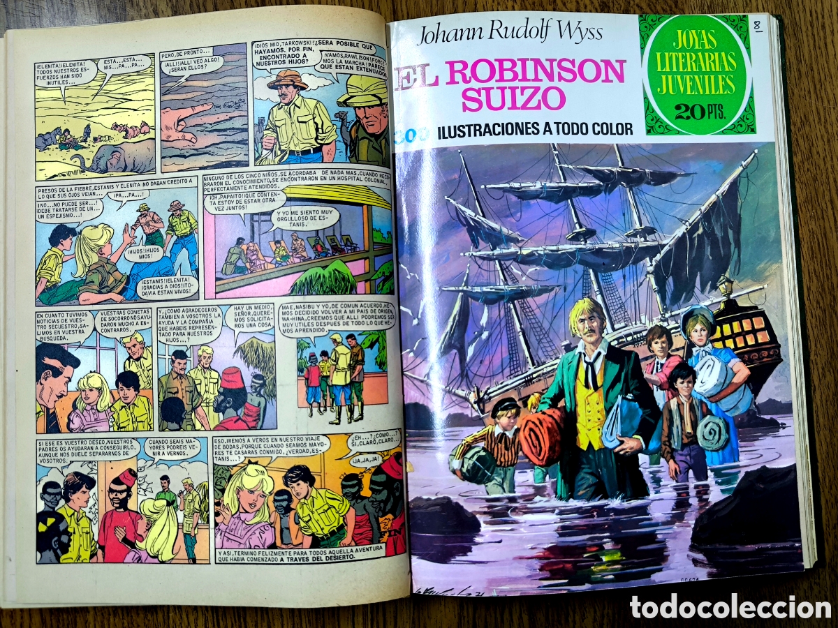Tebeos: 13 COMICS 1970 ENCUADERNADOS COMPLETOS - Foto 8