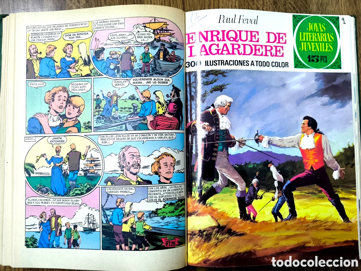 Tebeos: 13 COMICS 1970 ENCUADERNADOS COMPLETOS - Foto 9
