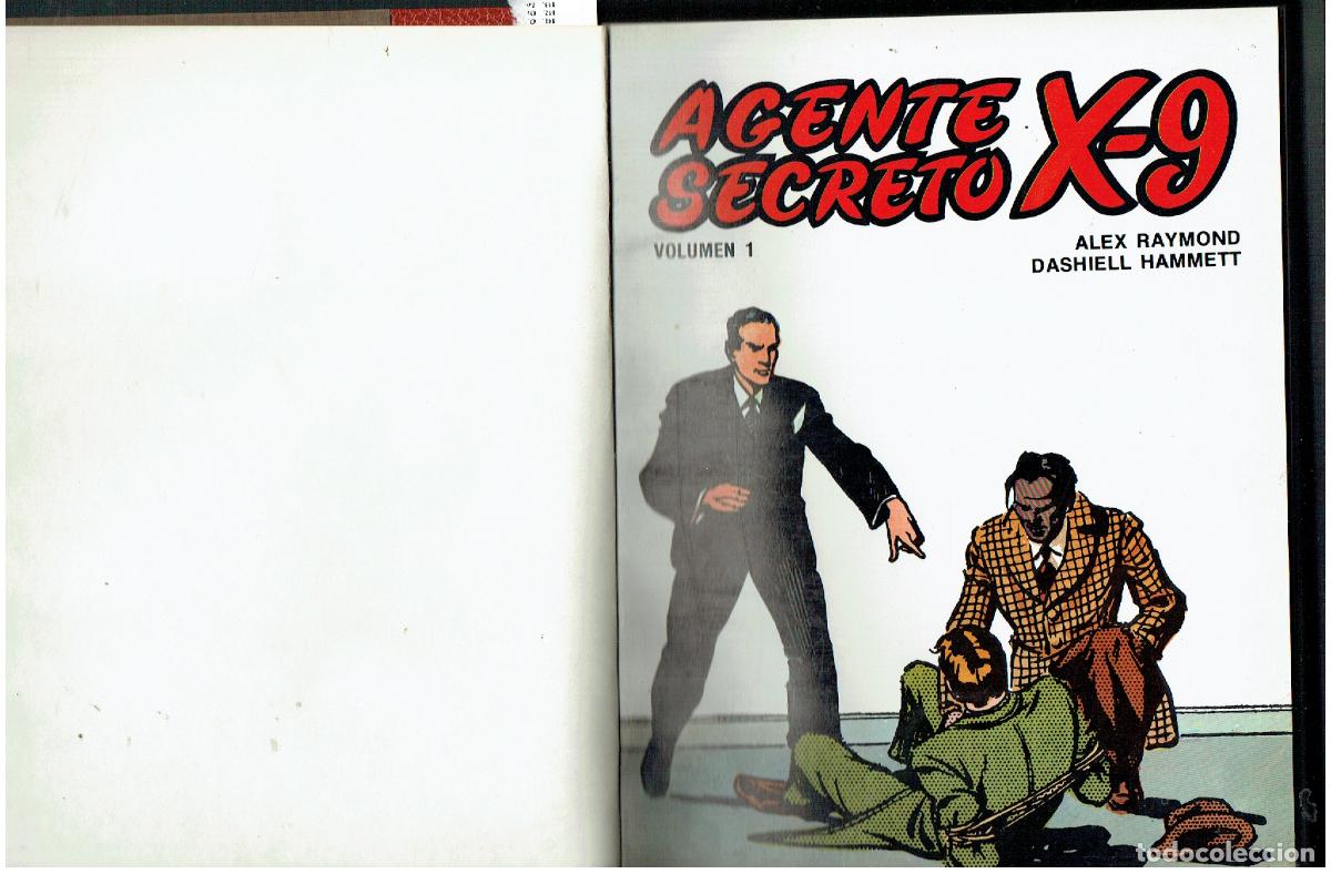 Tebeos: AGENTE SECRETO X - 9. ALEX RAYMOND / DASHIELL HAMMETT. EDICIONES B. O.(B/9 RUM)