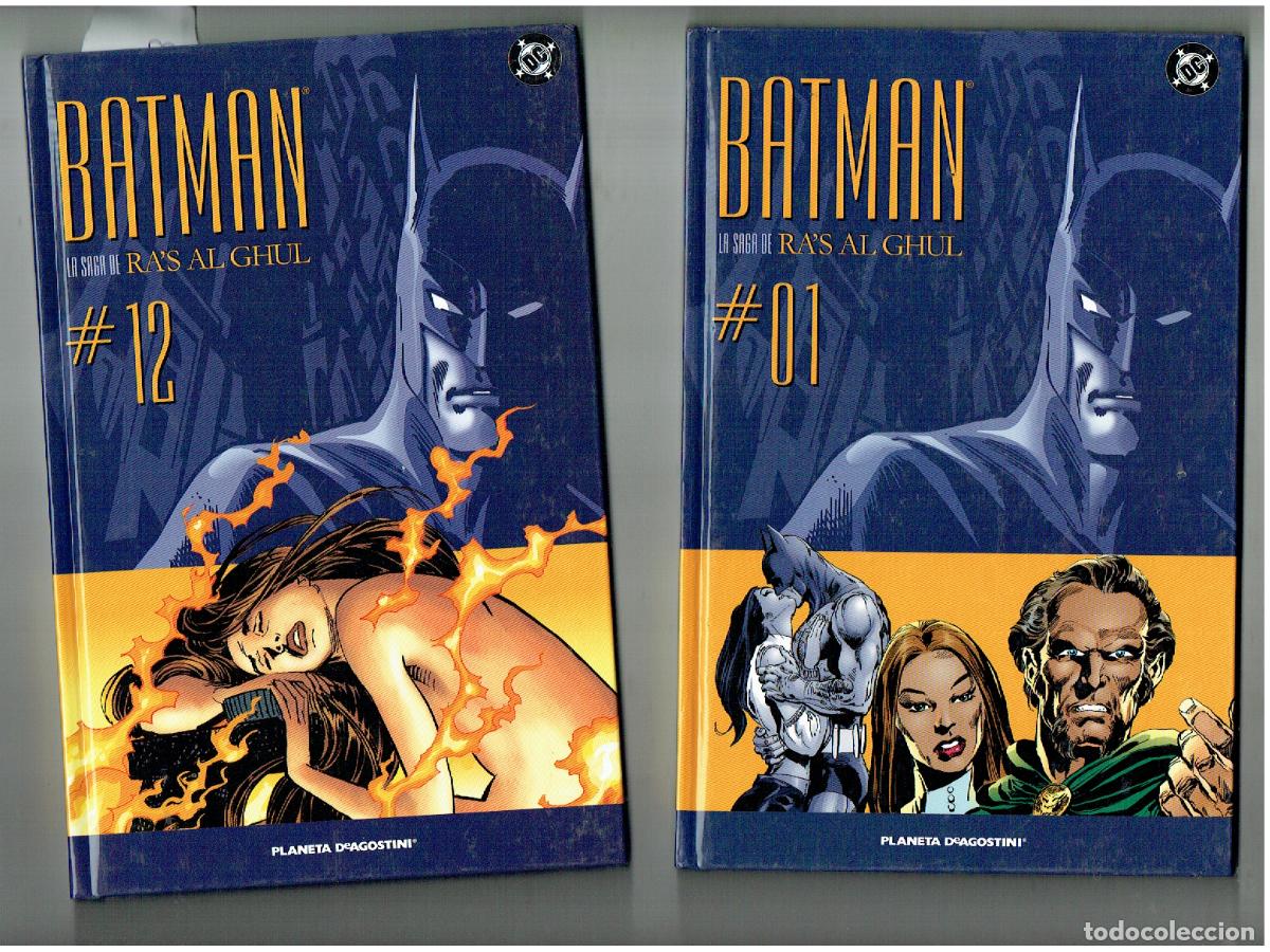 Tebeos: BATMAN. LA SAGA DE RA&acute;S AL GHUL. &iexcl;&iexcl; COMPLETA!!. 12 TOMOS.(B/3 RUM)
