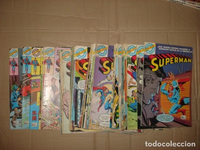 Tebeos: Lote Superman, 1979, 46 n&uacute;meros de 50, Bruguera, buen estado