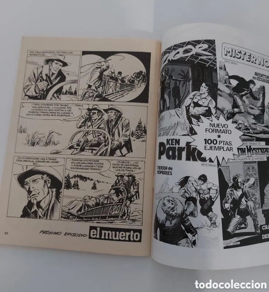 Tebeos: TEX Y ZAGOR LOTE 3 EJEMPLARES - Foto 7