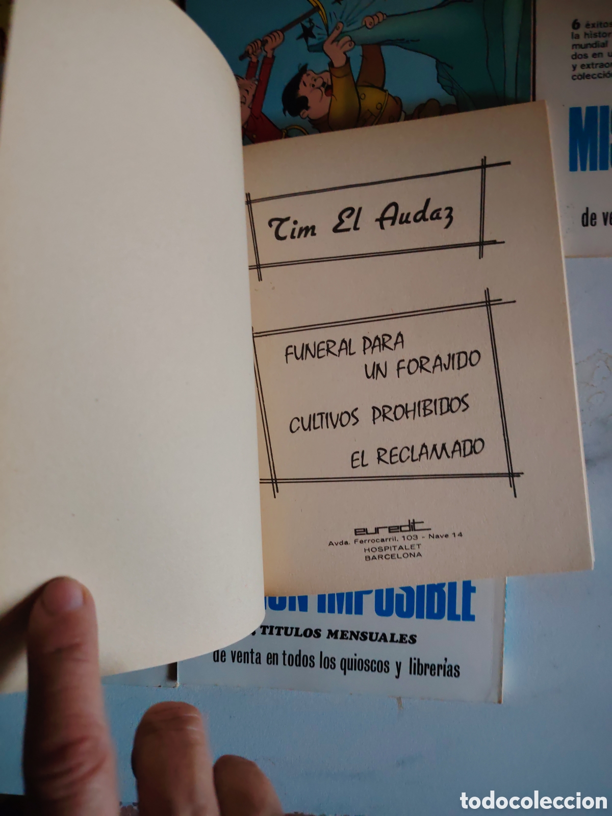 Tebeos: Tim ,el Audaz , Completa 6 n&uacute;meros , de Kiosko - Foto 3