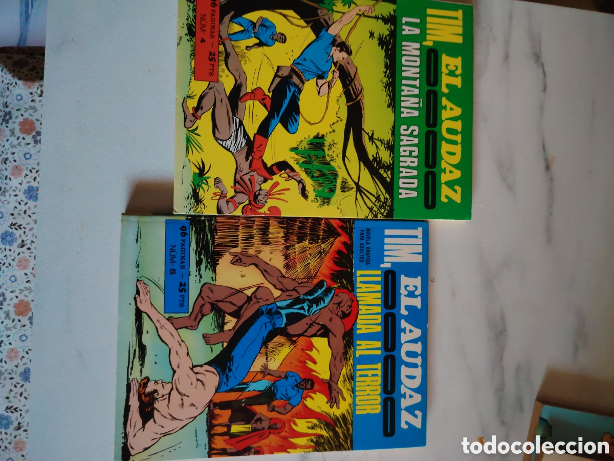 Tebeos: Tim ,el Audaz , Completa 6 n&uacute;meros , de Kiosko - Foto 5