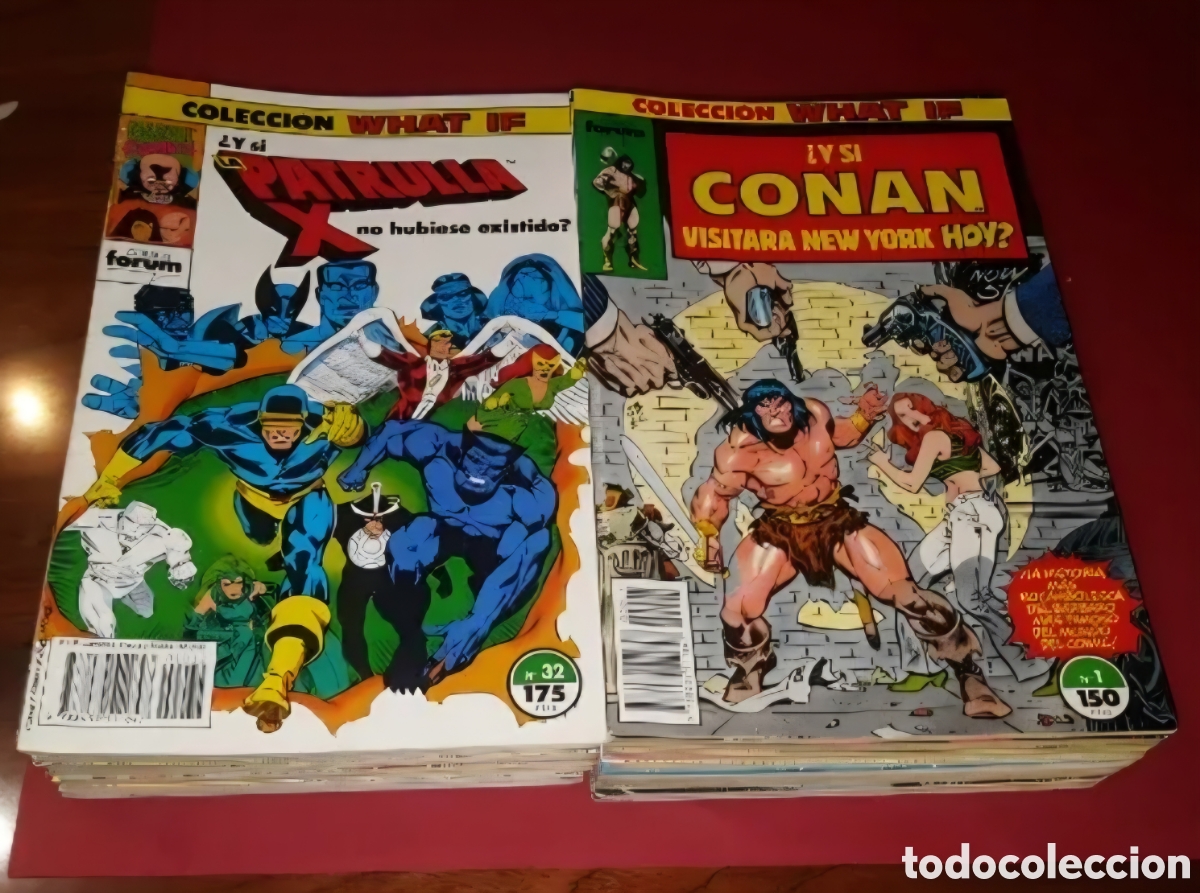 Comics: COLECCI&Oacute;N COMPLETA WHAT IF VOL.1 FORUM MARVEL VOLUMEN EXCELENTE ESTADO SUELTOS TAMBI&Eacute;N