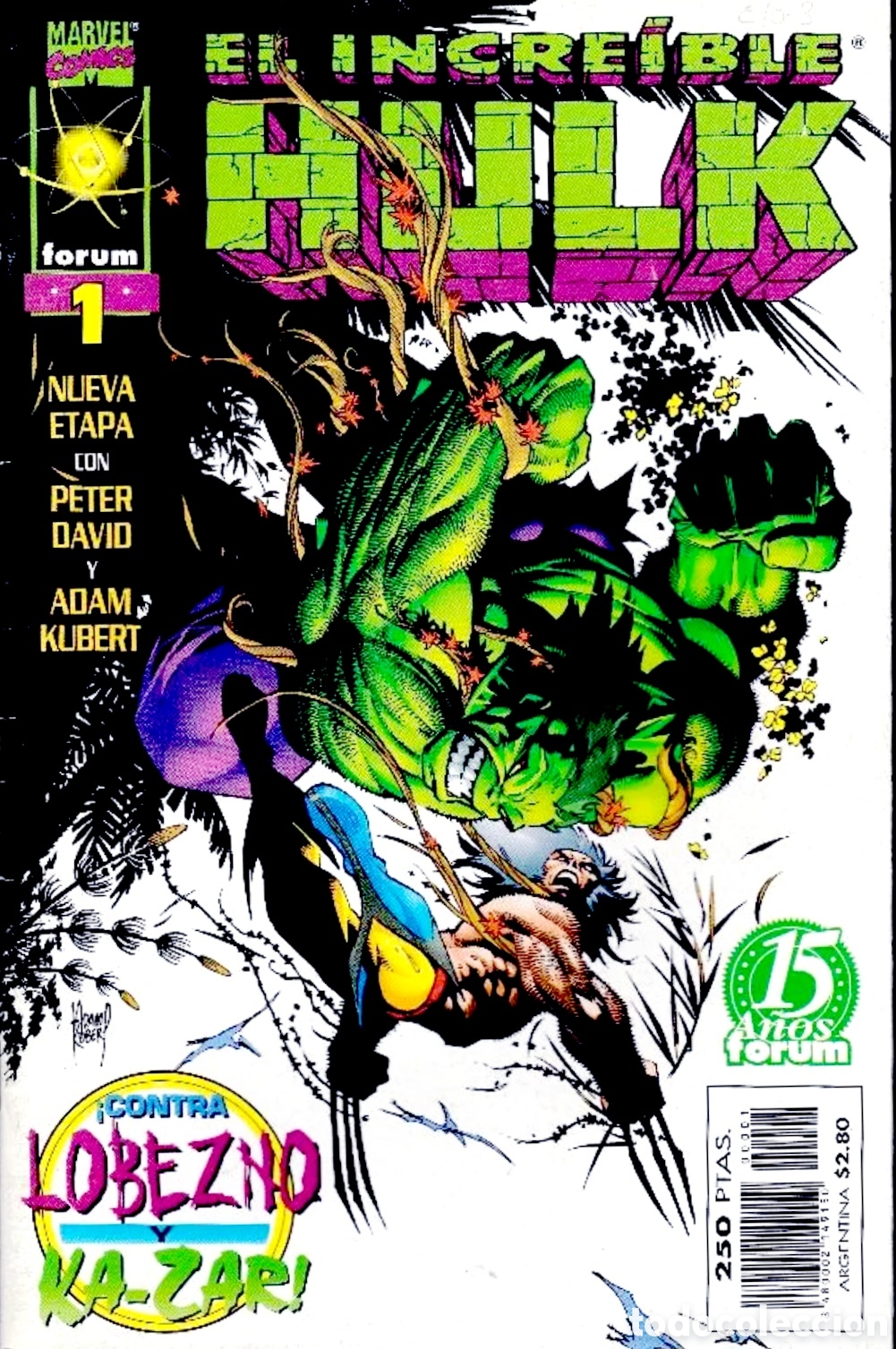 Tebeos: COLECCI&Oacute;N COMPLETA EL INCRE&Iacute;BLE HULK VOL.3 FORUM VOLUMEN MARVEL EXCELENTE ESTADO