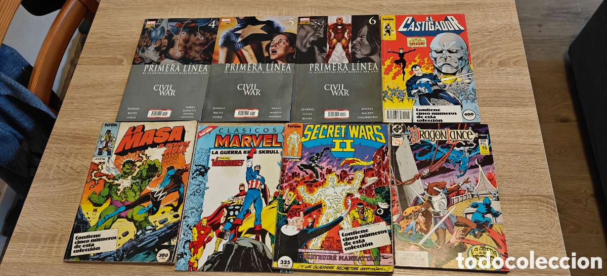 Tebeos: Lote de C&oacute;mics MARVEL varias colecciones - Foto 3