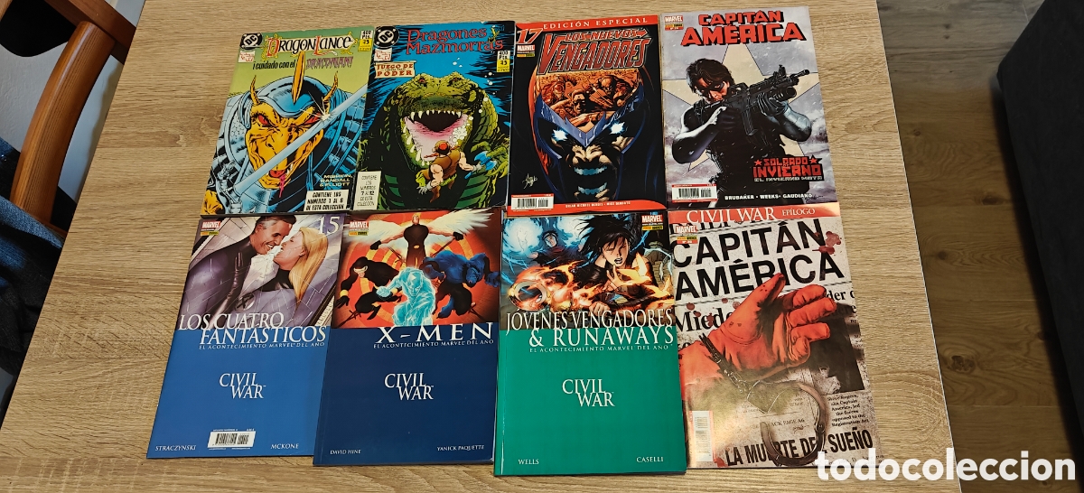 Tebeos: Lote de C&oacute;mics MARVEL varias colecciones - Foto 4