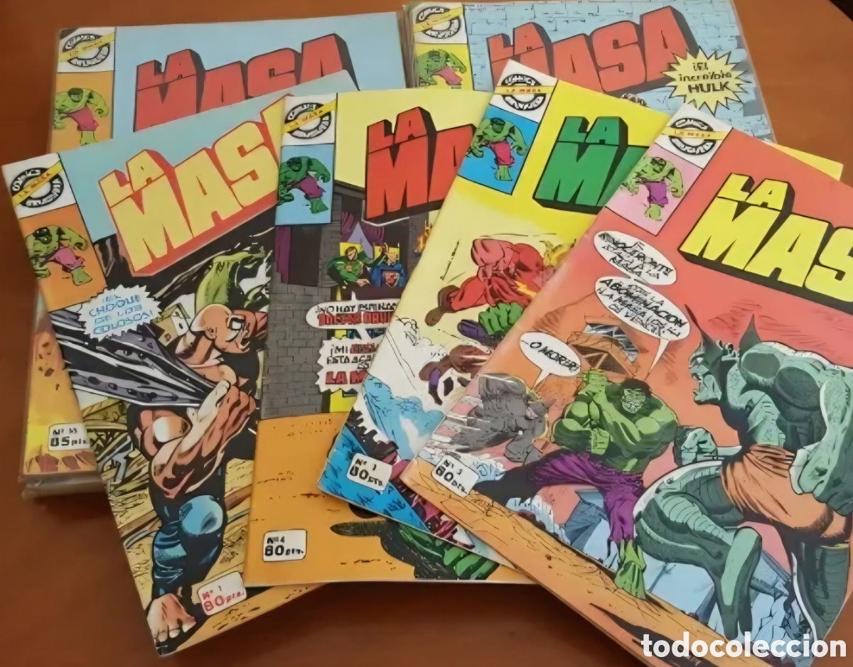 Livros de Banda Desenhada: SUELTOS PREGUNTAR COLECCION COMPLETA LA MASA BRUGUERA MUY BUEN ESTADO