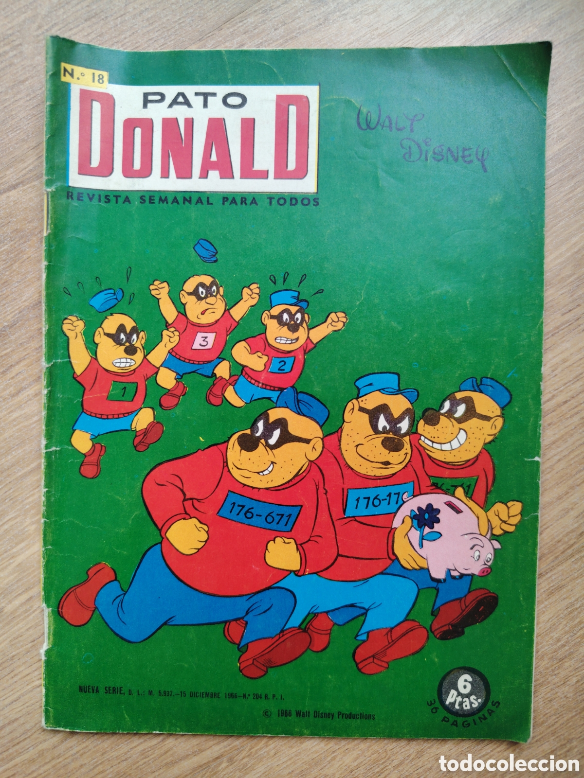 Tebeos: Pato Donald revista N&deg;18