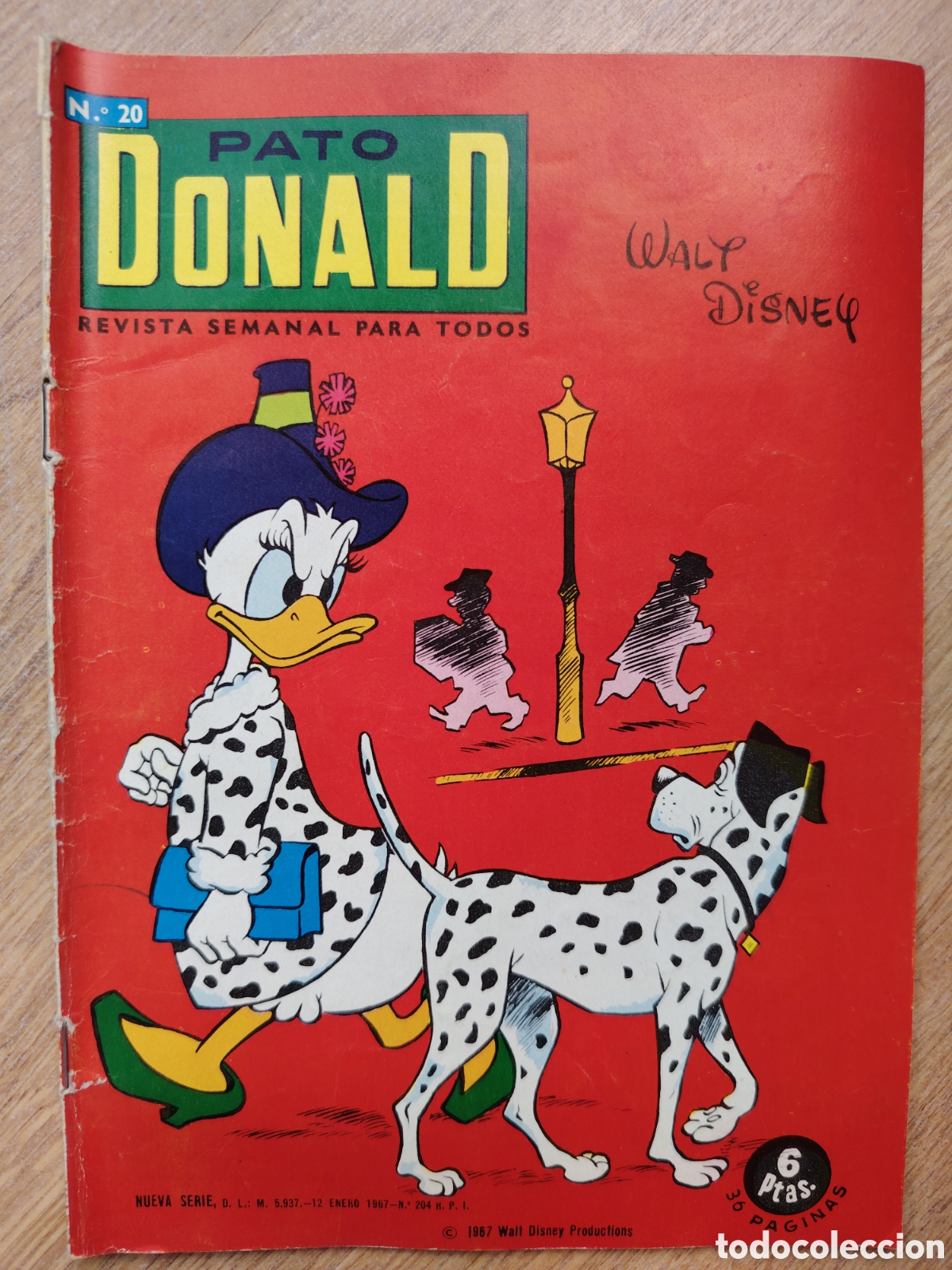 Tebeos: Pato Donald N&deg;20 revista semanal