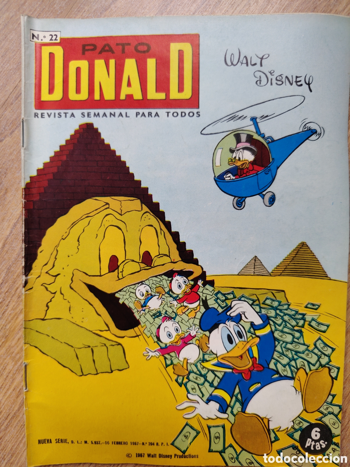 Tebeos: Pato Donald N&deg;22 revista semanal